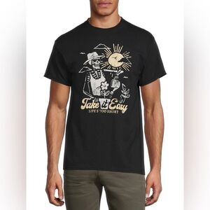 Take It Easy Graphic Tee Size M